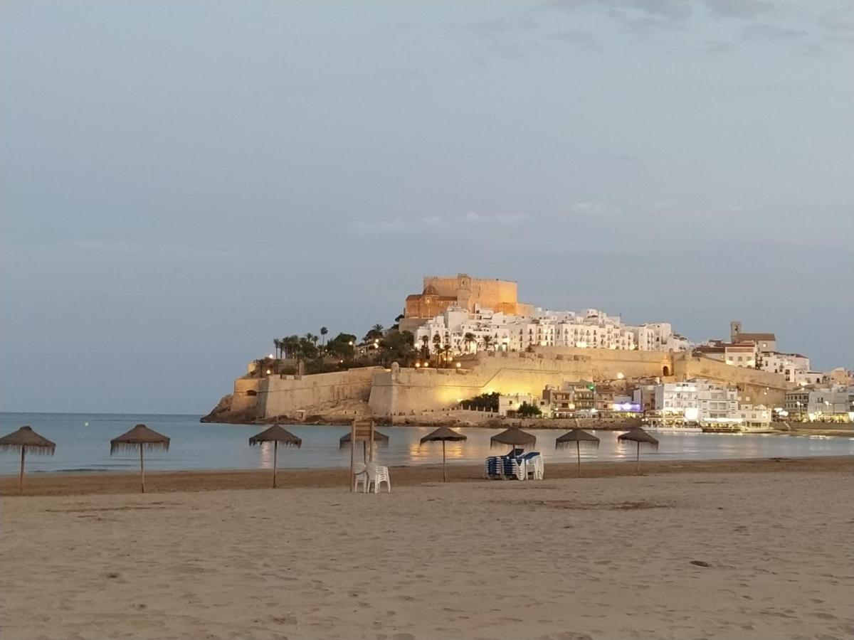 Апартаменты New! Peniscola Playa 1A Linea Экстерьер фото