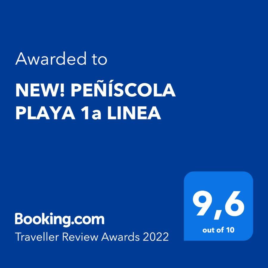 Апартаменты New! Peniscola Playa 1A Linea Экстерьер фото