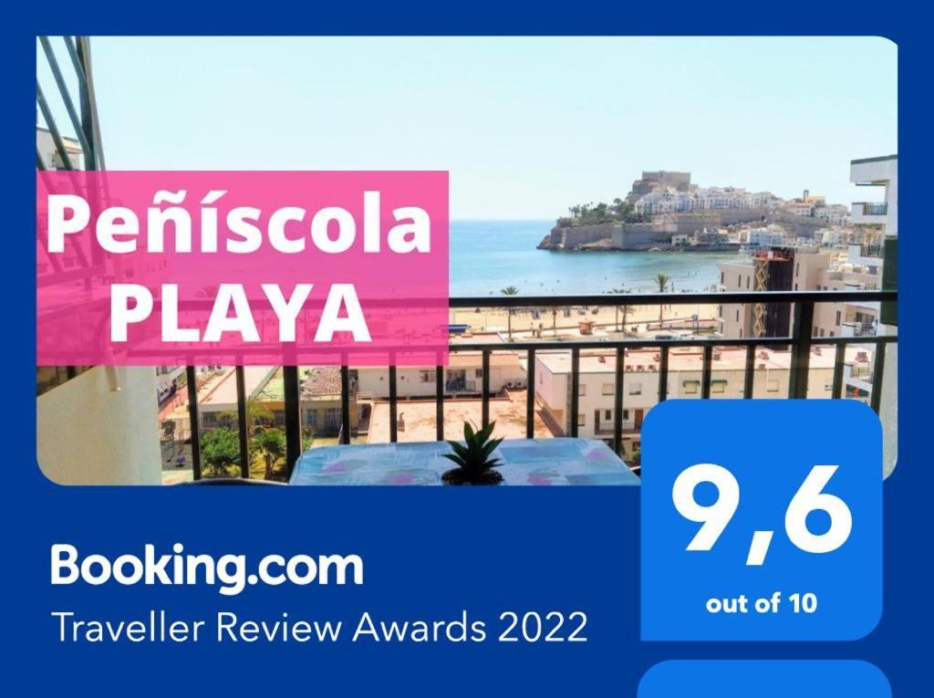 Апартаменты New! Peniscola Playa 1A Linea Экстерьер фото