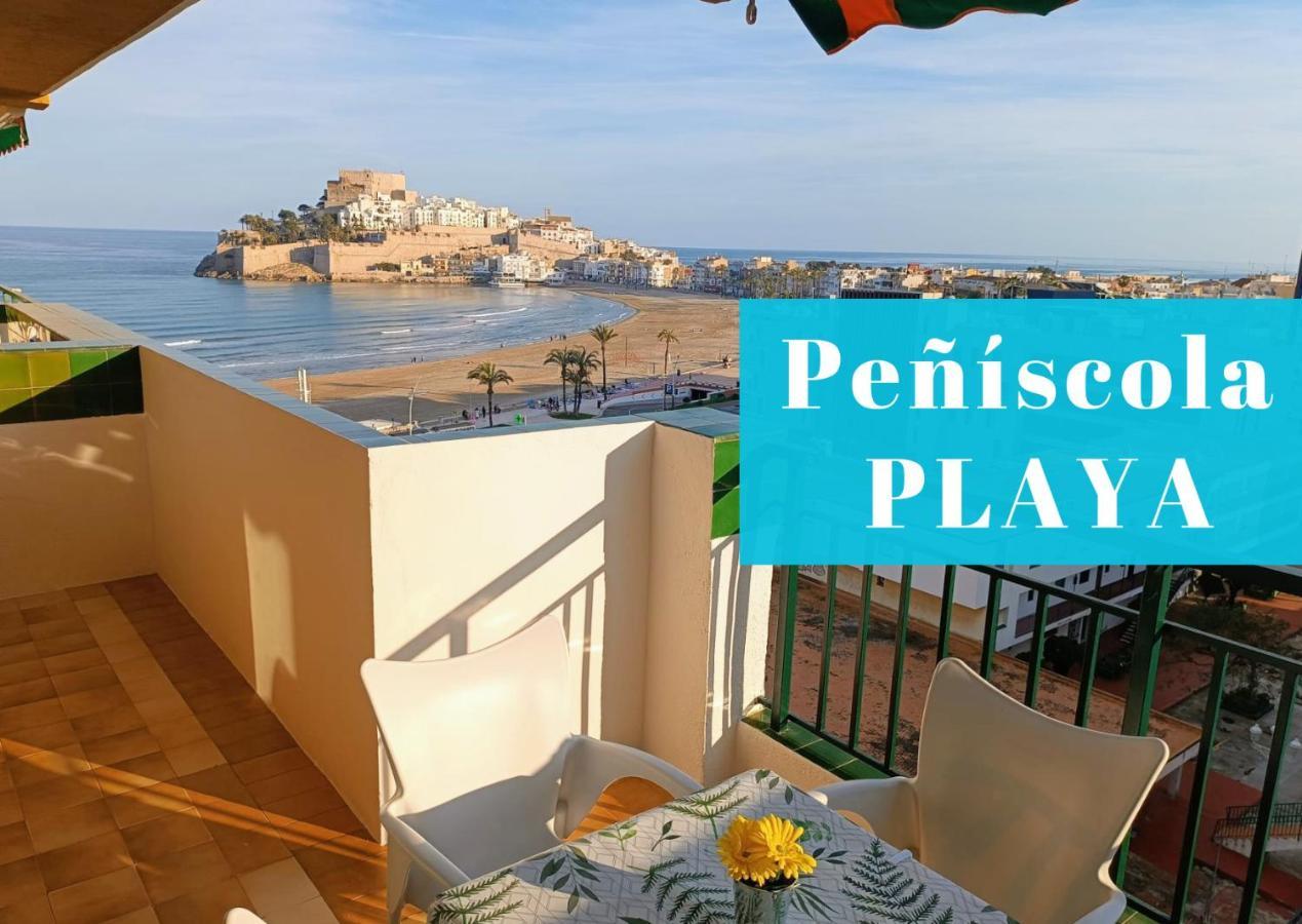 Апартаменты New! Peniscola Playa 1A Linea Экстерьер фото